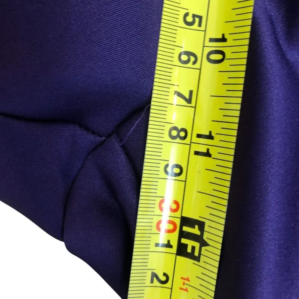 Schoeller Nils Classic Purple High Waist Fleece‎ Lined Stirrup Ski Pants Sz 10R - Picture 11 of 15